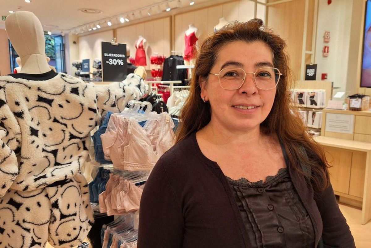 Marisa Cañete ha decidido adelantar las compras navideñas. | D.V.