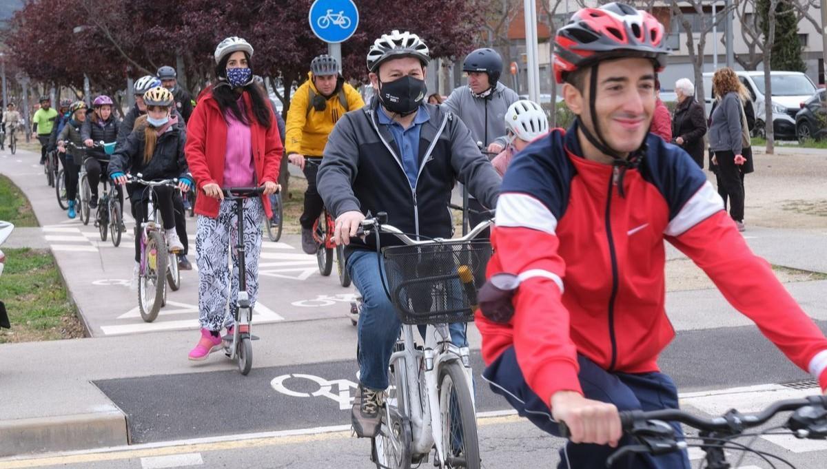 Viladecans celebra la Setmana Europea de la Mobilitat amb una bicicletada urbana