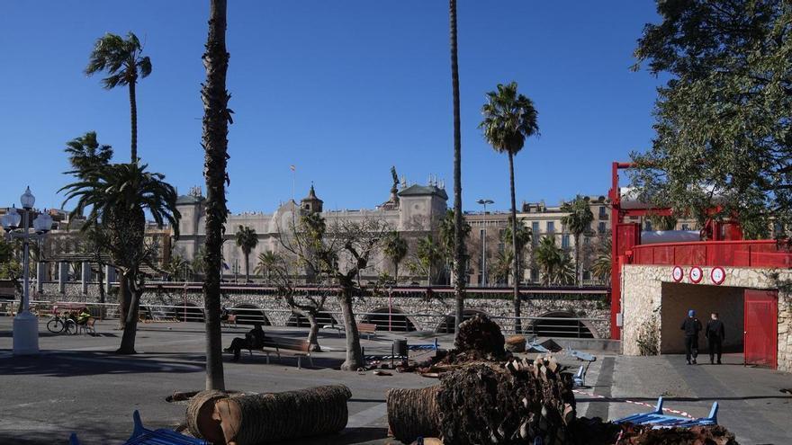 Muere en Barcelona una mujer de 46 años tras caerle el tejado de una nave industrial debido al temporal