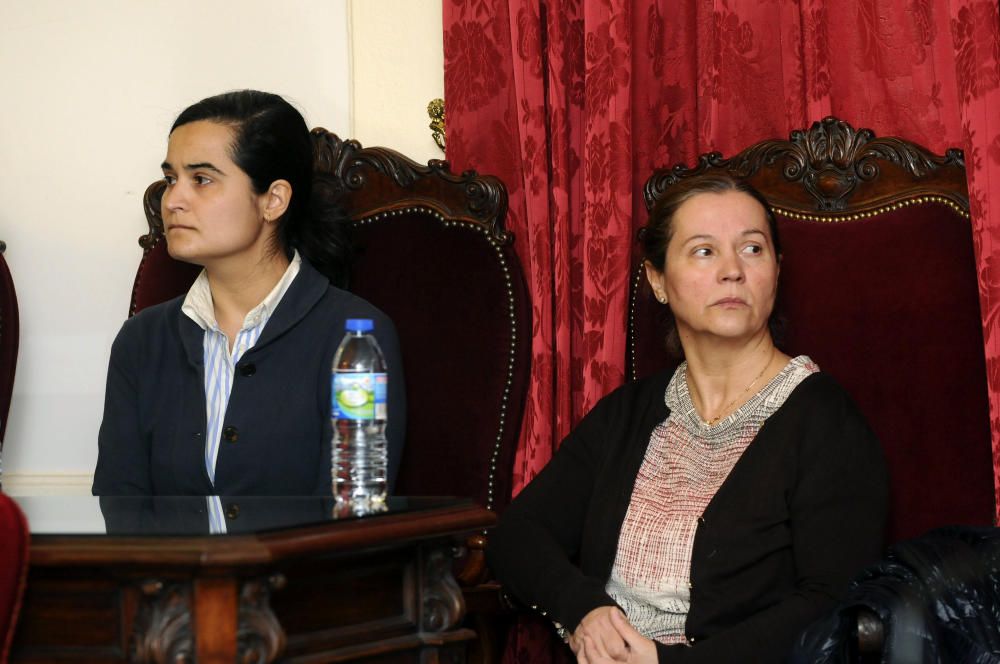 Las reacciones de Montserrat, Triana y Gago durante el veredicto