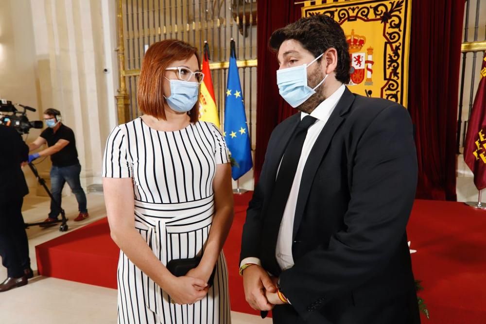 Acto institucional por el Día de la Región de Murcia en la iglesia de San Esteban