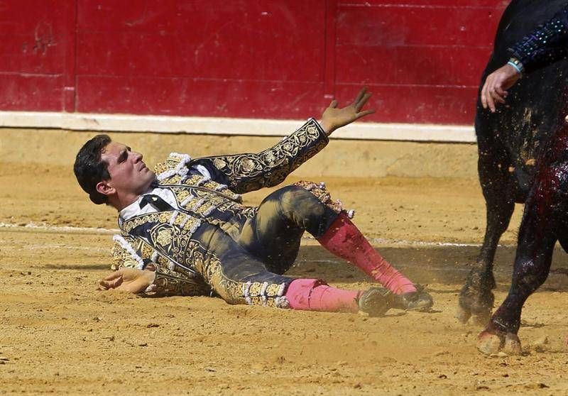 Fotogalería: Cogida a Joselillo en Zaragoza