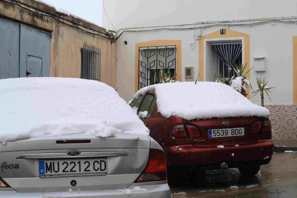 Nieve en Coy, Lorca