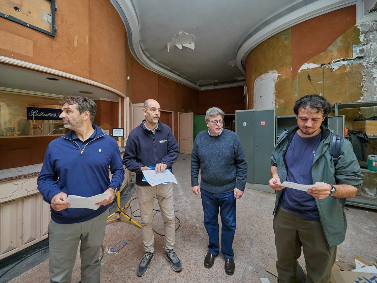 Inicio de las obras para recuperar el antiguo Teatro-Cine Baudet.