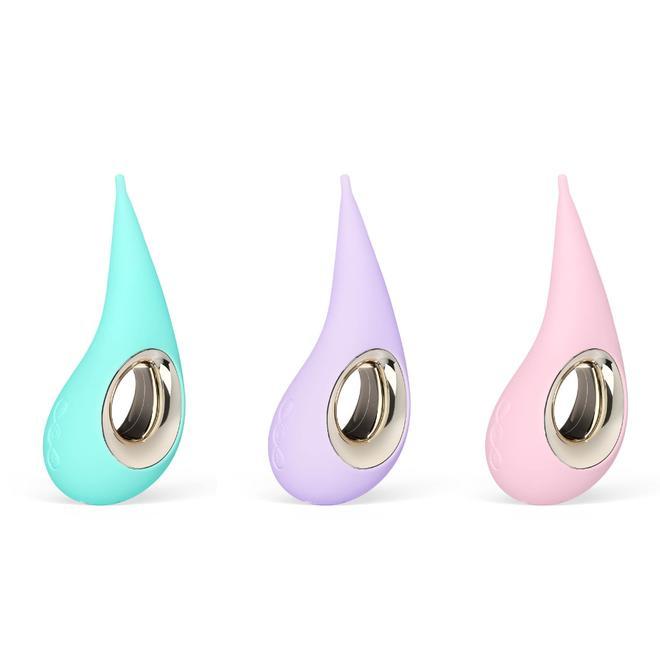 LELO DOT™ está disponible en tres colores: Aqua, Pink, Lilac