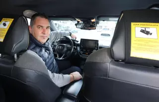 Treinta taxistas ya realizan servicios en Vigo con cámaras de vigilancia