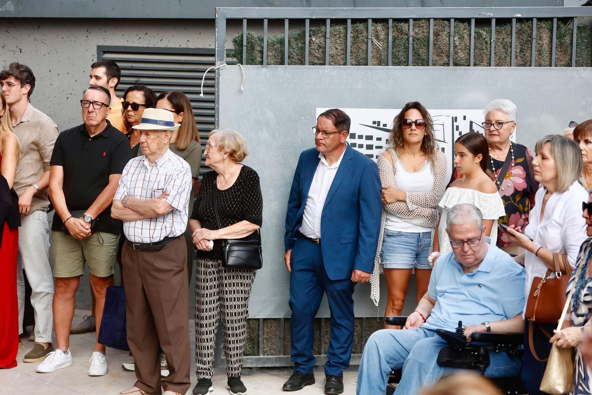 Primera piedra del edificio de Campanar