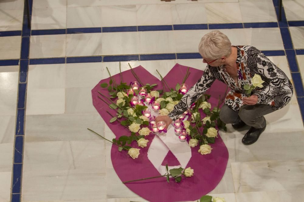 Homenaje a las víctimas de la violencia de género