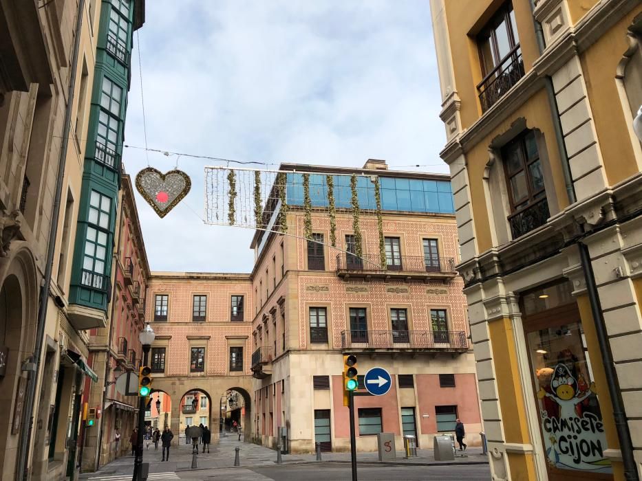 Gijón prepara sus luces de Navidad