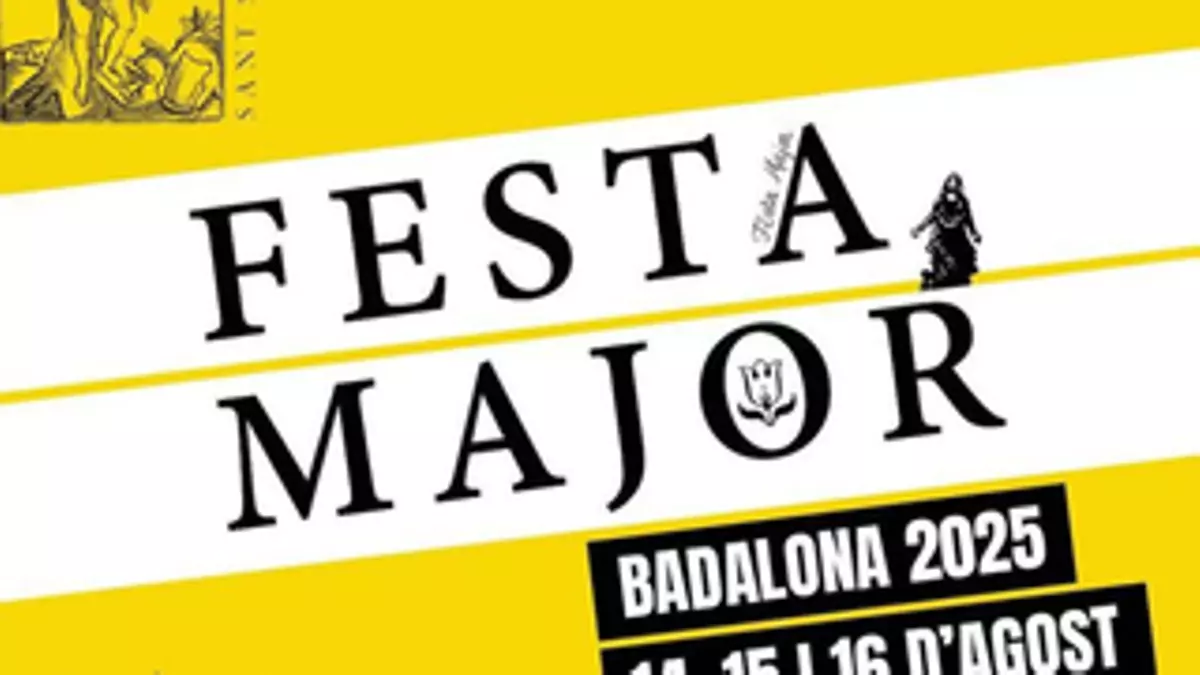 Fiesta Mayor de Badalona 2025: música, tradición y cultura popular del 14 al 16 de agosto