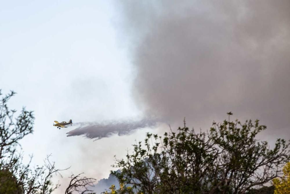 Incendio en Sant Josep