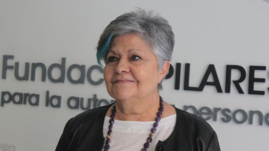 Pilar Rodríguez, presidenta de la Fundación Pilares para la Autonomía Personal.