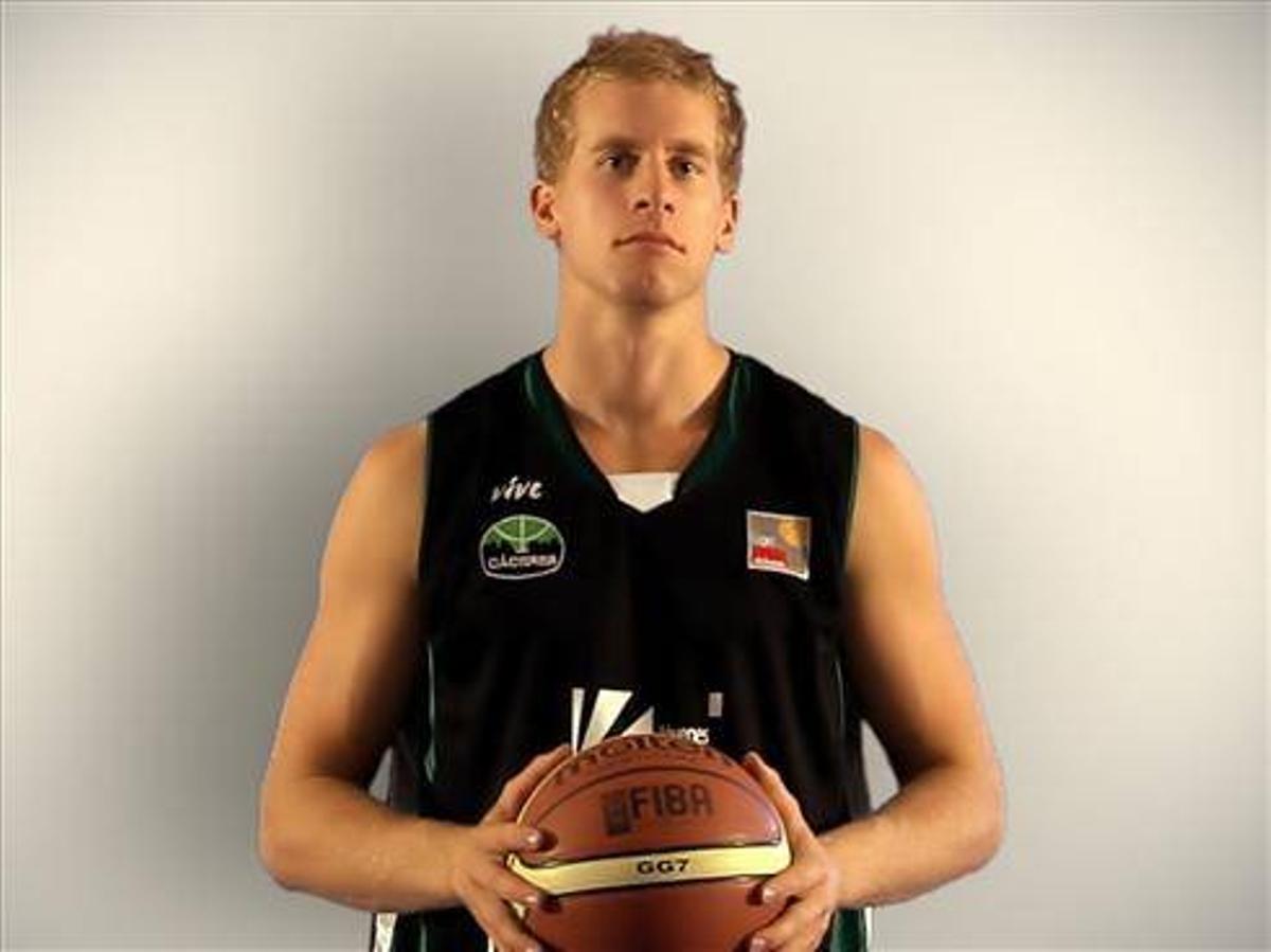 La plantilla del Cáceres de baloncesto