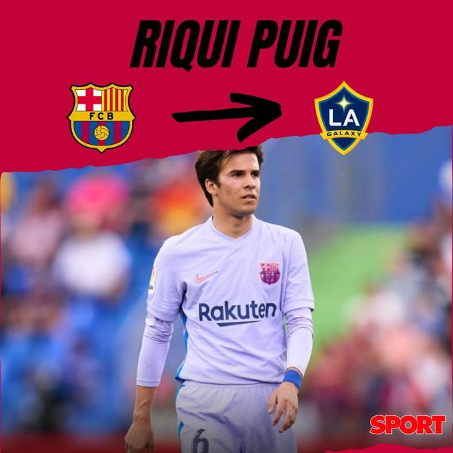 Riqui Puig deja el Barça para ir a la MLS en una operación sin dinero, aunque el club se reserva un derecho de recompra del jugador en un futuro y un 50% de una futura venta