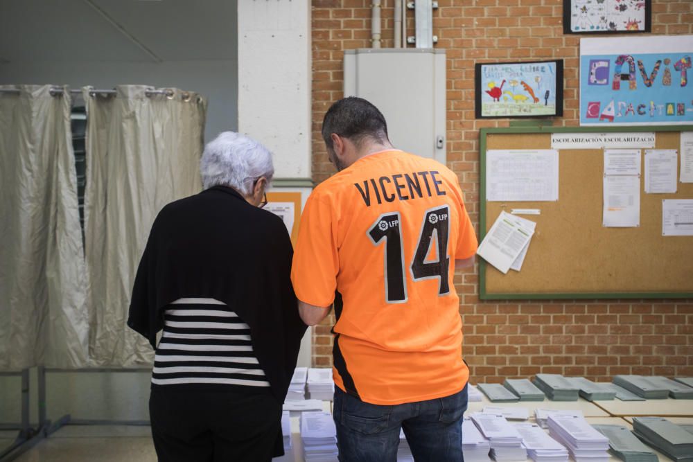 Elecciones municipales en Valencia 2019: Los valencianos acuden a las urnas