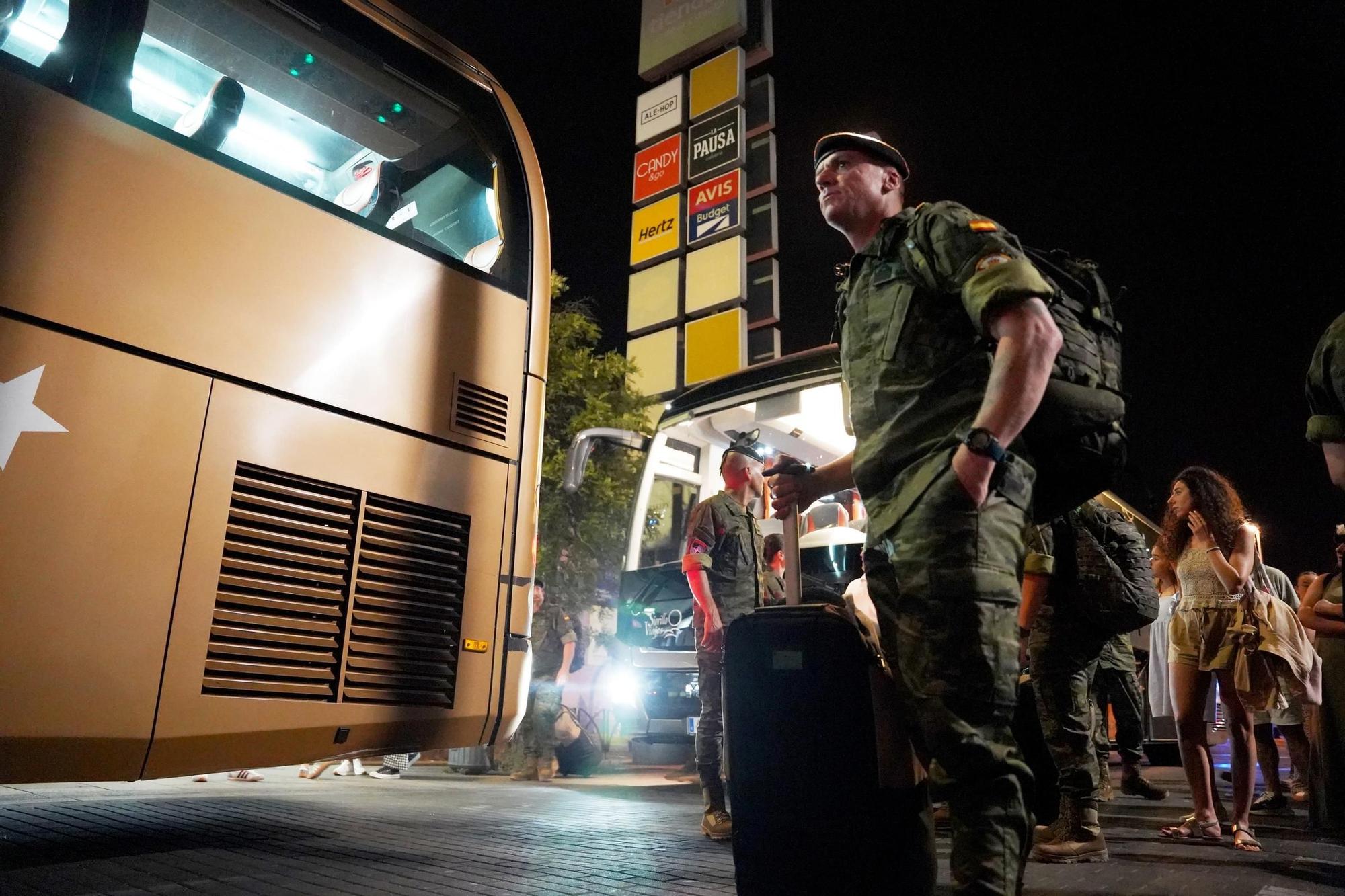 Más de 200 militares de la BRI X parten a Letonia