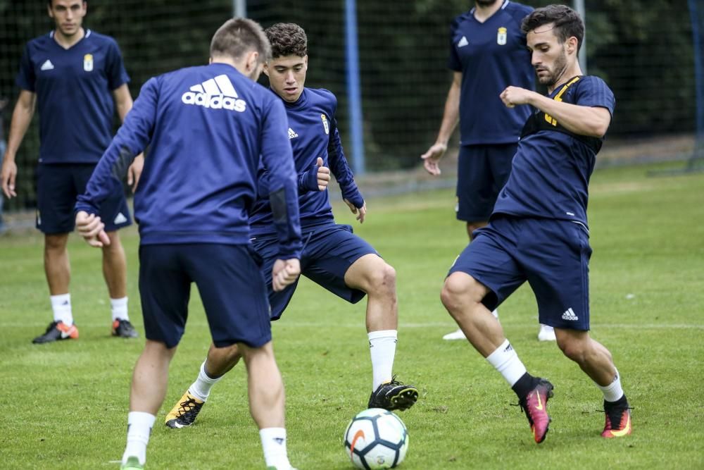 Entrenamiento del Oviedo