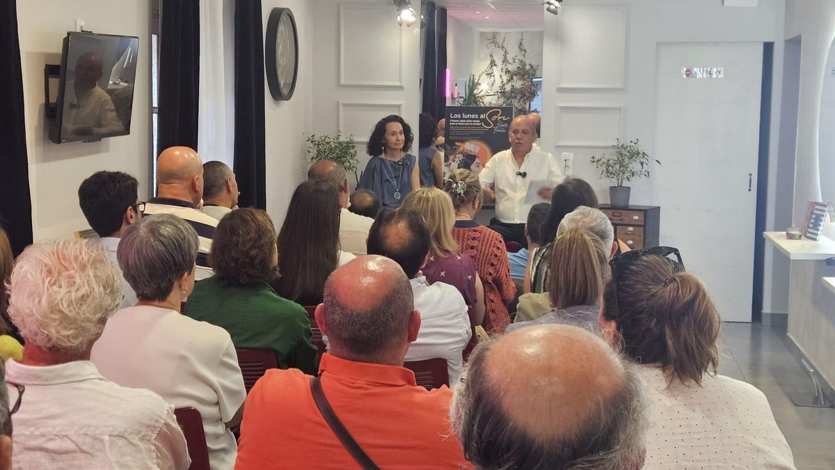 Un momento durante el encuentro.