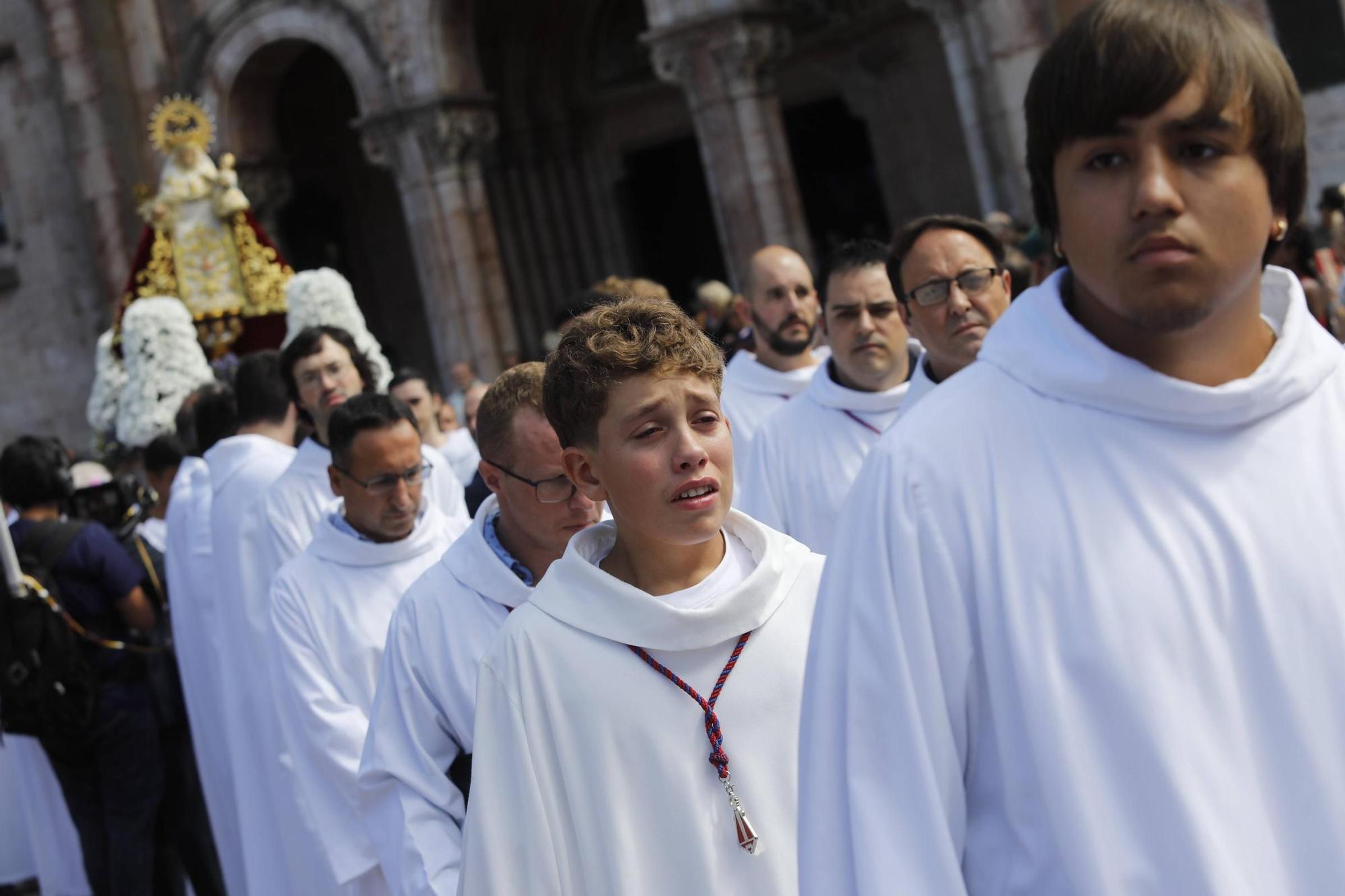 EN IMÁGENES: Celebración religiosa del Día de Asturias en Covadonga