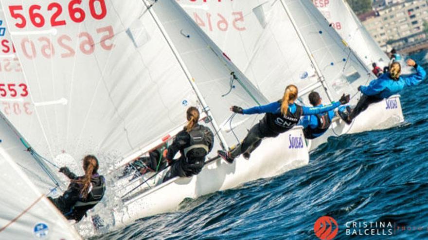 Clara Llabrés, campeona de España en 420 de vela