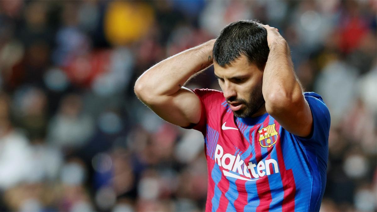 El Kun Agüero sigue pendiente de la evolución de su problema cardiaco