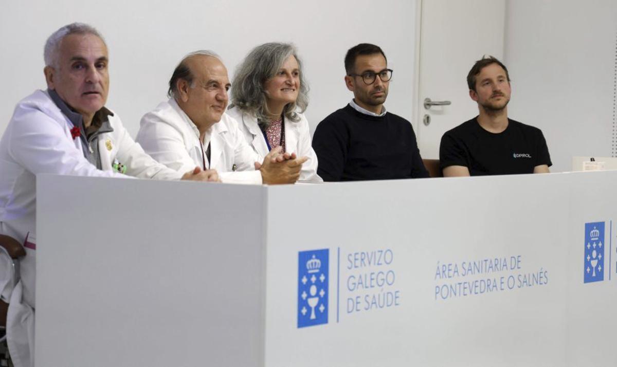 Algunos de los profesionales participantes en el programa. | GUSTAVO SANTOS