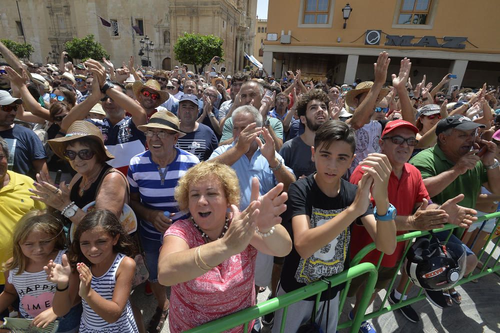 La última mascletà de las fiestas, a cargo de la Pirotecnia Ferrández, deja un gran sabor de boca.