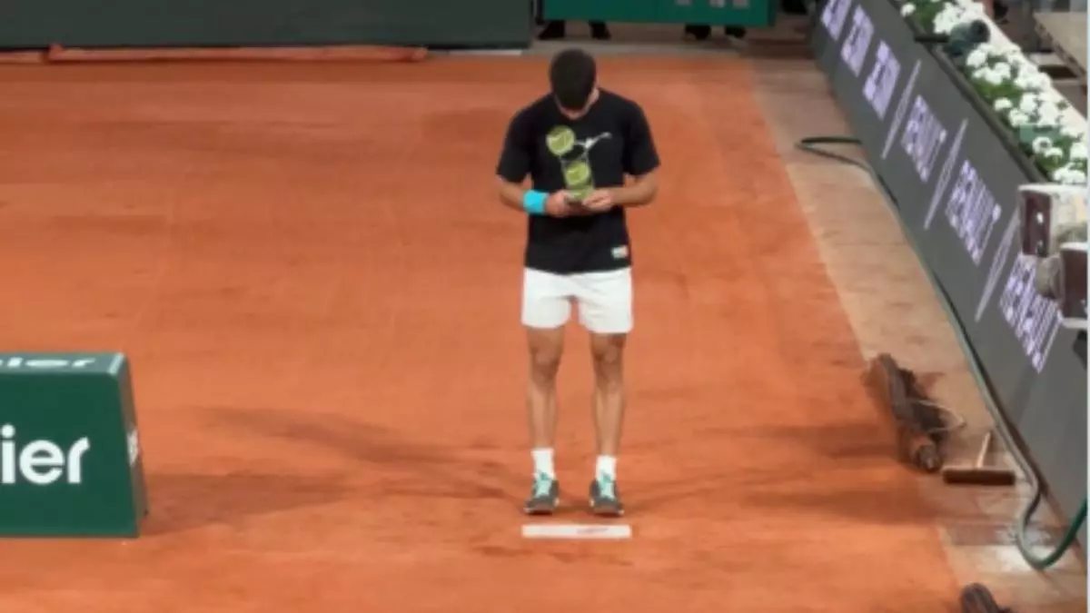 Alcaraz se inspira en Nadal antes de las 'semis'