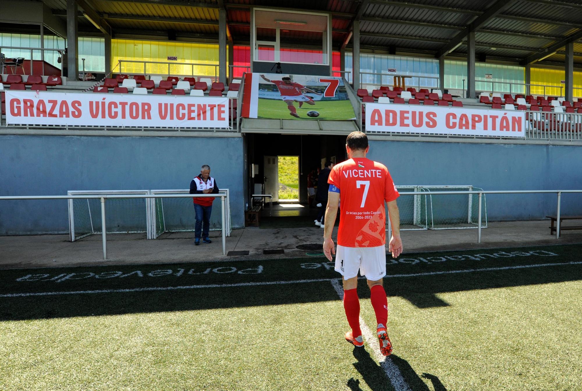 El 'one man club' gallego: Vicente cuelga las botas tras 19 temporadas en el Estradense