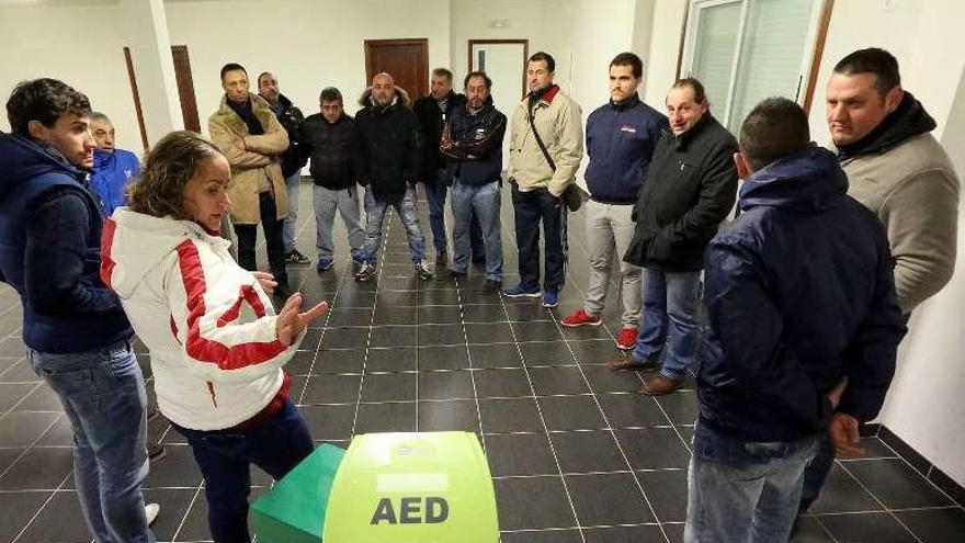 Los técnicos deportivos recibieron formación sobre su uso. // FdV