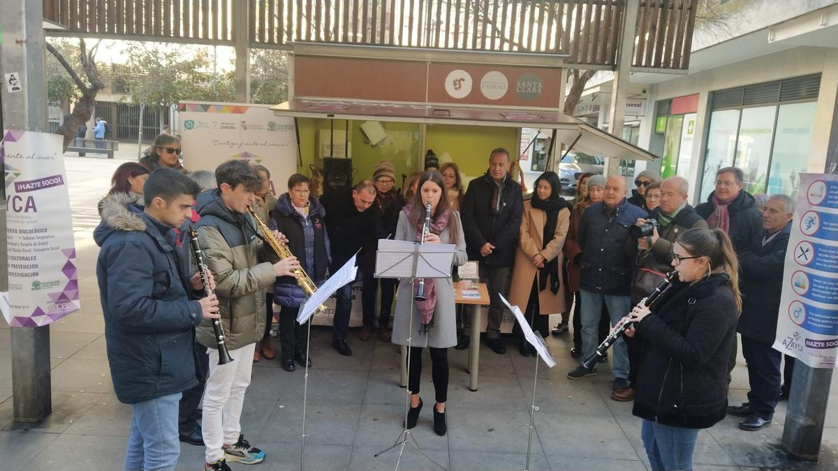 Acto conmemorativo del Día Mundial del Cáncer, organizado por Azayca