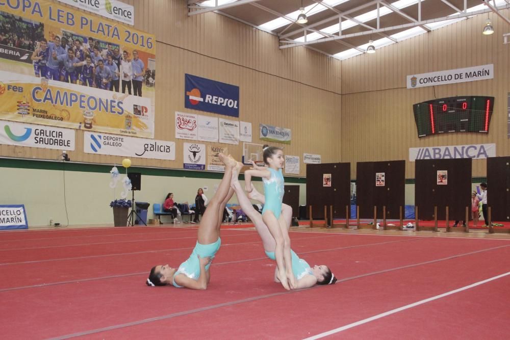 Acrobacias de vértigo en Marín