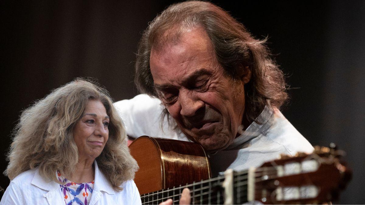 Lolita Flores, muy triste tras la muerte de su amigo Pepe Habichuela a los 82 años