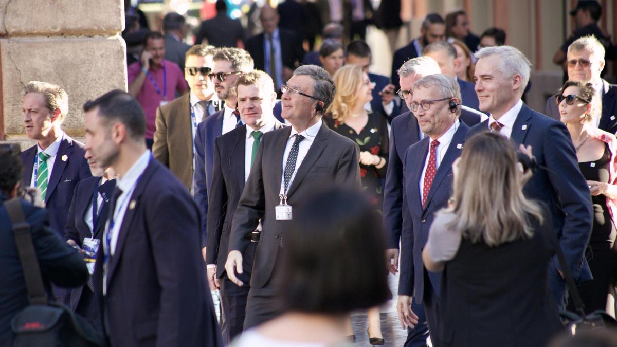 MINISTROS CUMBRE EUROPEOS VISITAN MURCIA Y AYUNTAMIENTO