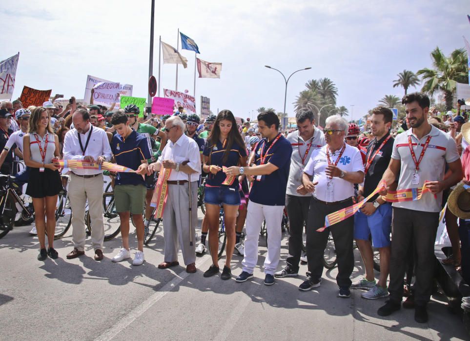 Pasión por La Vuelta en la costa alicantina