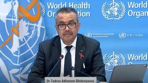 Archivo - El director general de la Organización Mundial de la Salud (OMS), Tedros Adhanom Ghebreyesus, en rueda de prensa tras la Asamblea Mundial de la Salud. A 1 de diciembre de 2021.