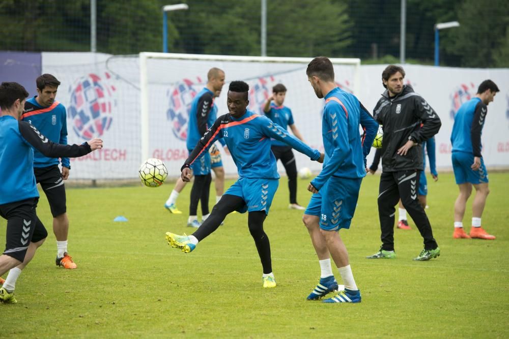 Entrenamiento del Real Oviedo