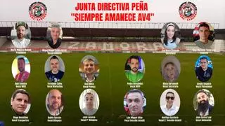 El Zamora CF cuenta con una nueva peña: “Siempre Amanece AV4"