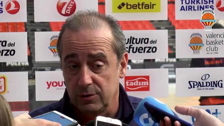 Vidorreta: &quot;Lo que tiene que hacer la gente es disfrutar de la Euroliga&quot;