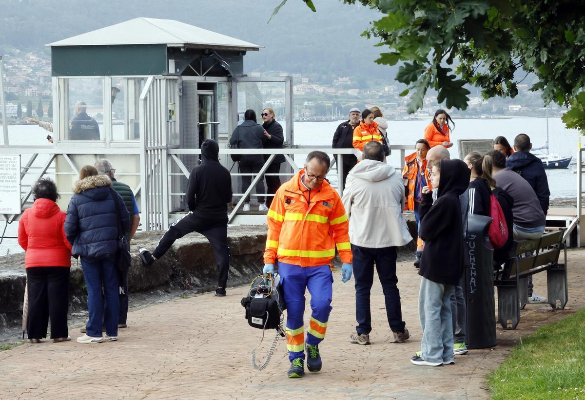 El patrón de una embarcación de recreo muere en aguas de Chapela
