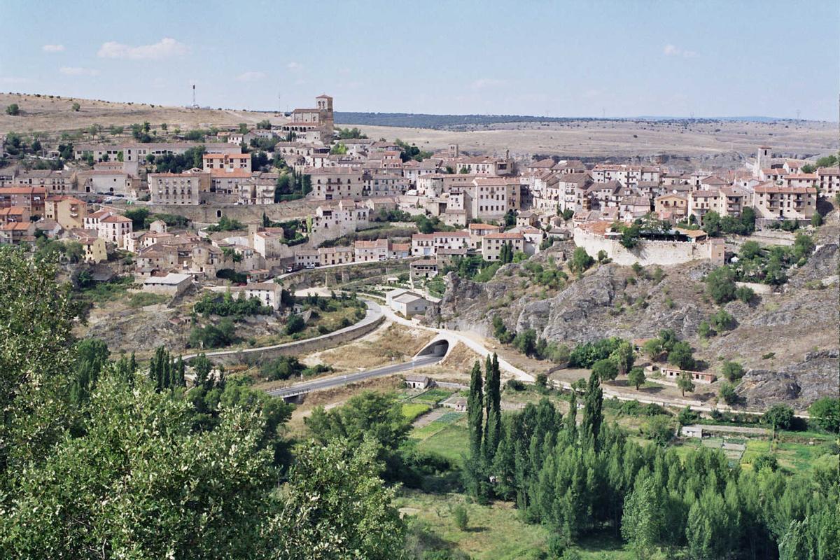 Vista general del pueblo de Sepúlveda.