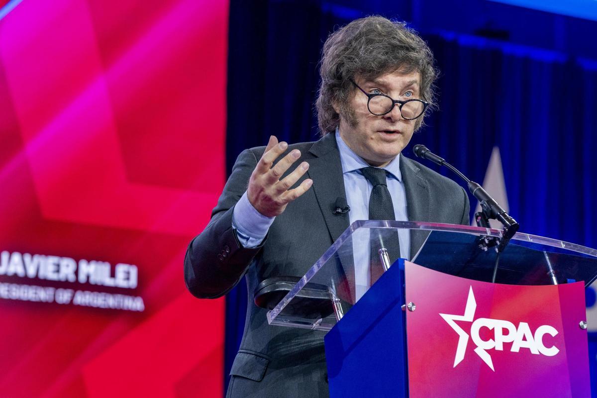 El presidente de Argentina, Javier Milei.