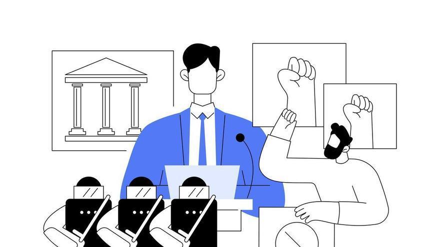 Harto de las estrategias políticas