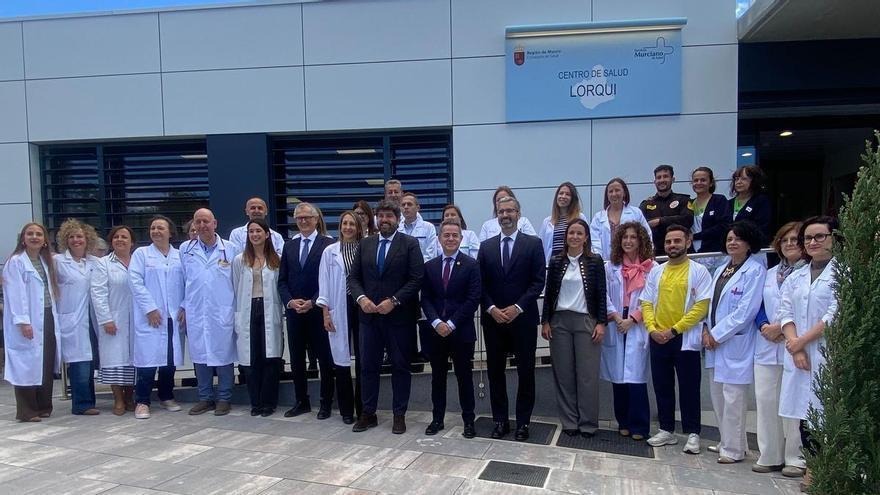 El nuevo centro de salud de Lorquí abre más amplio y más accesible