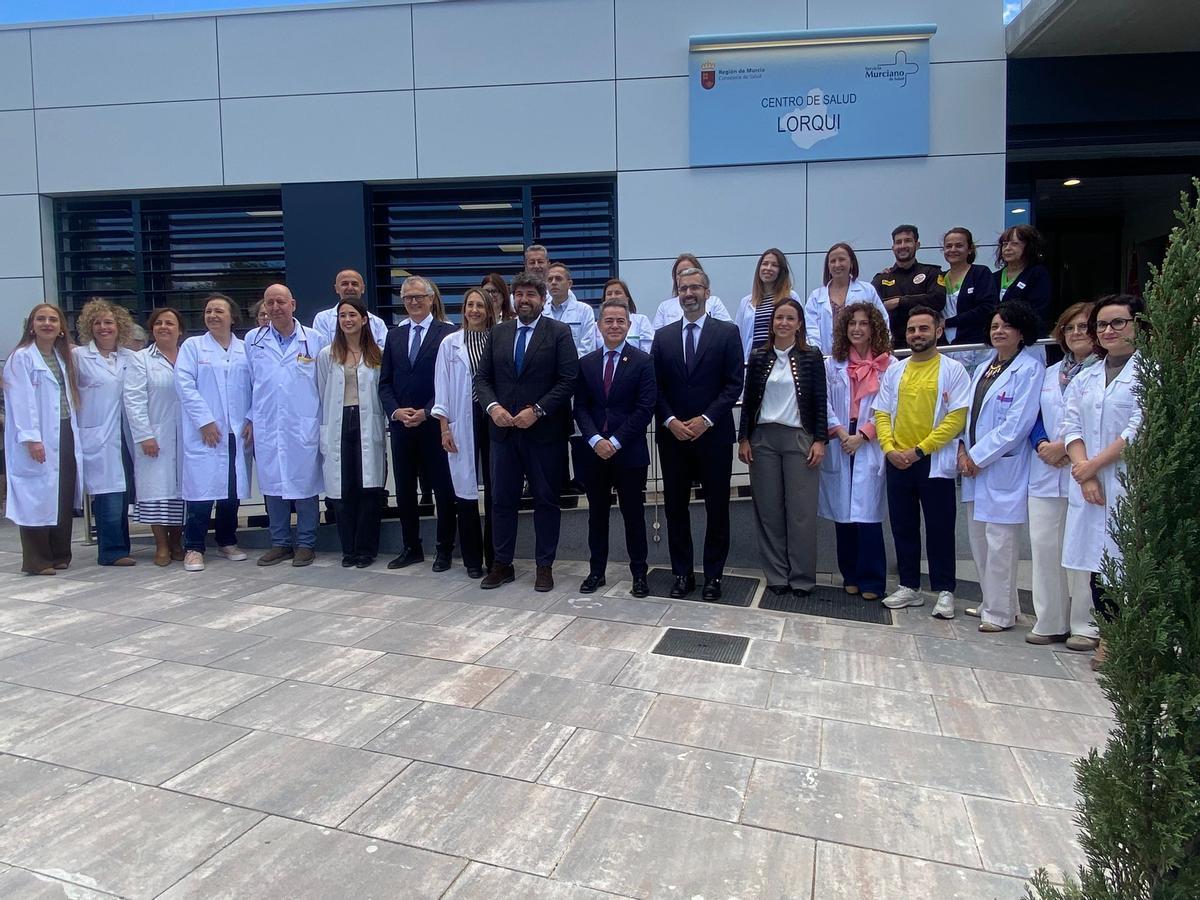 Inauguración del nuevo centro de salud en Lorquí