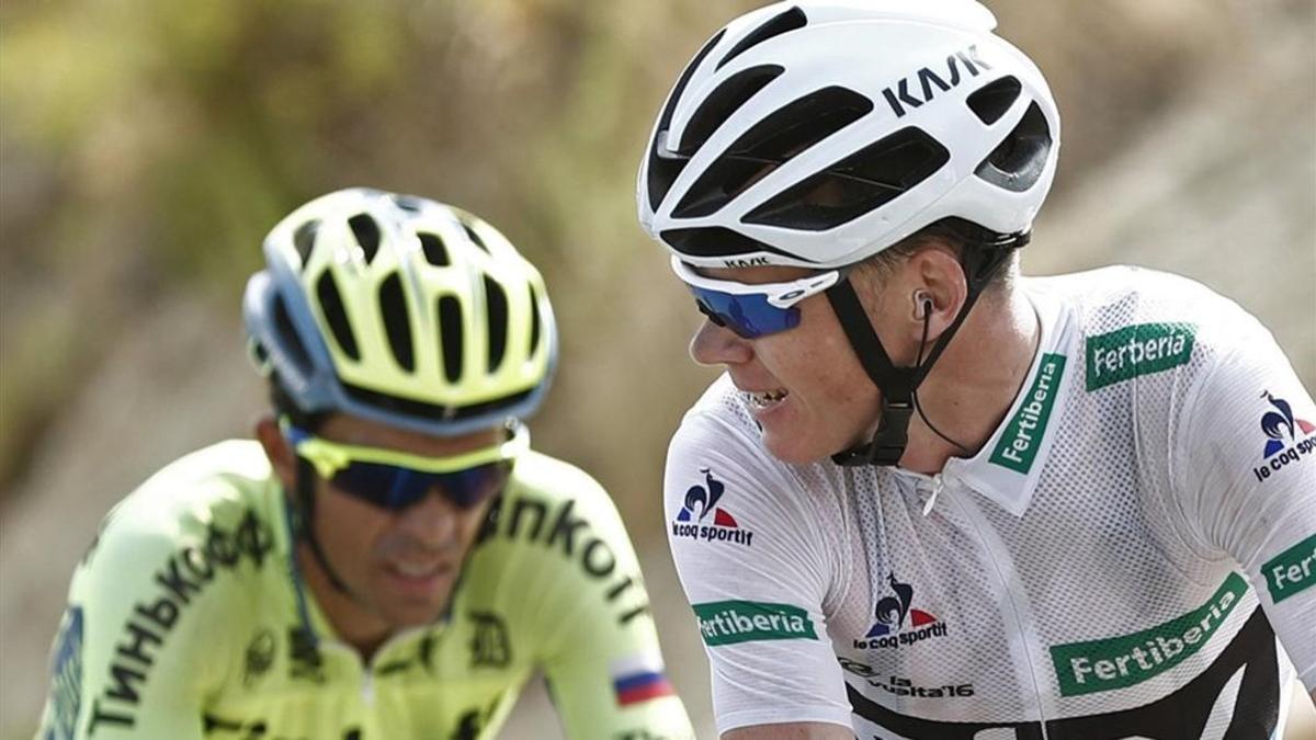 Froome y Contador, cara a cara en Catalunya esta semana