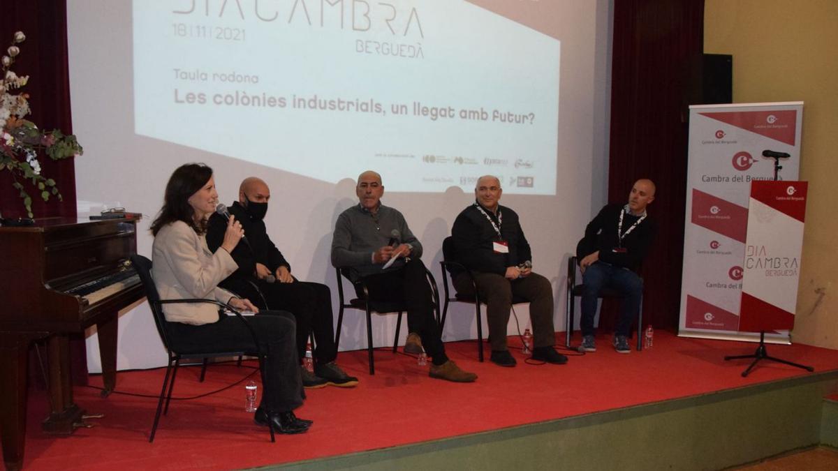 Els empresaris participants en la taula rodona del Dia de la Cambra del Berguedà | GUILLEM CAMPS