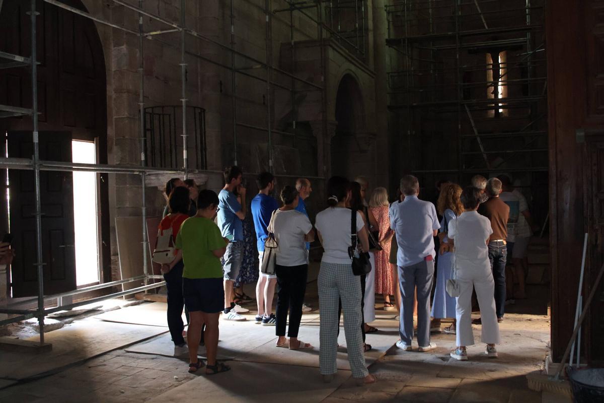 Visita obras iglesia Magdalena por Zamorarte