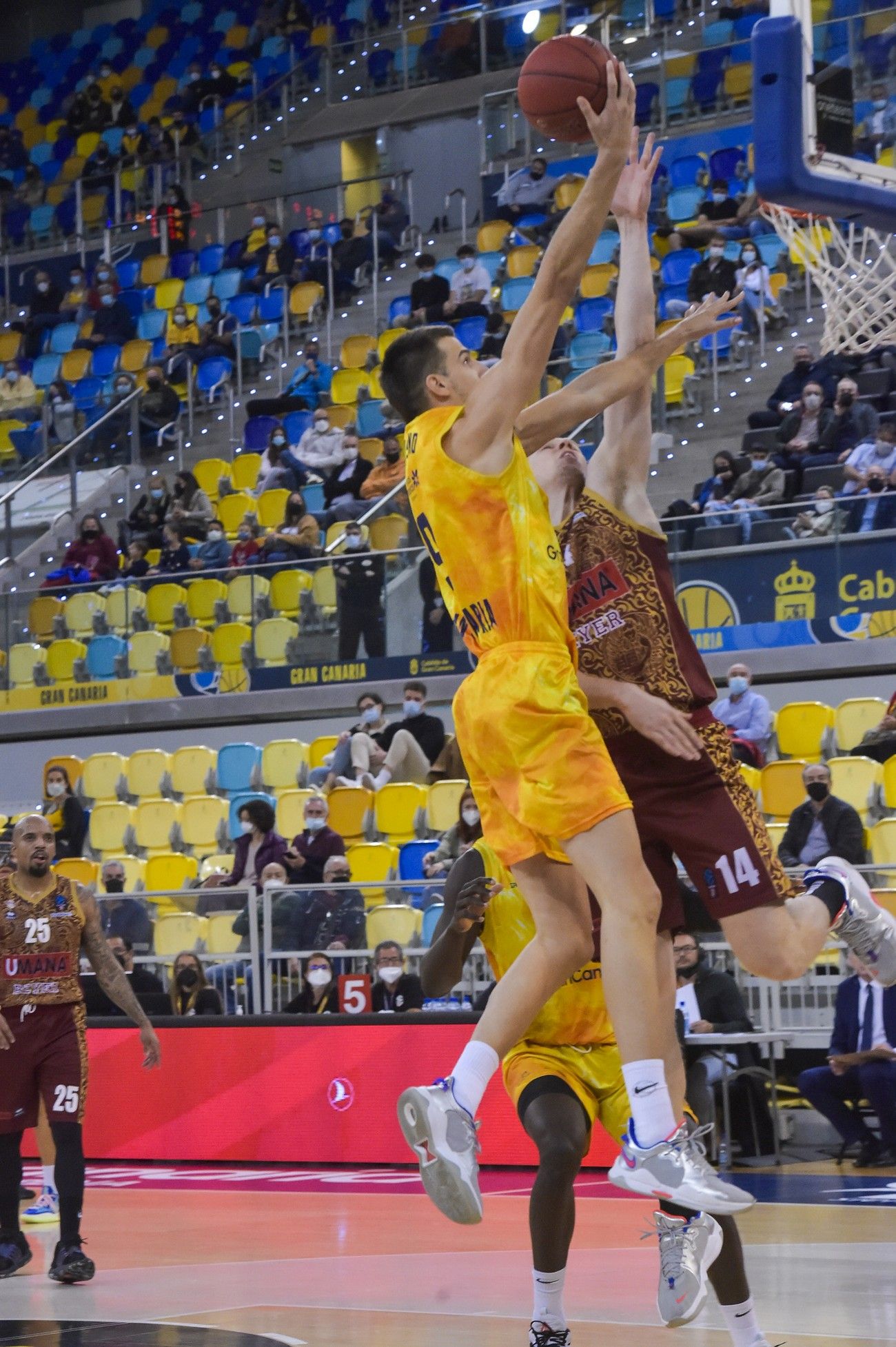 Eurocup: Partido CB Gran Canaria - Umana Reyer Venecia