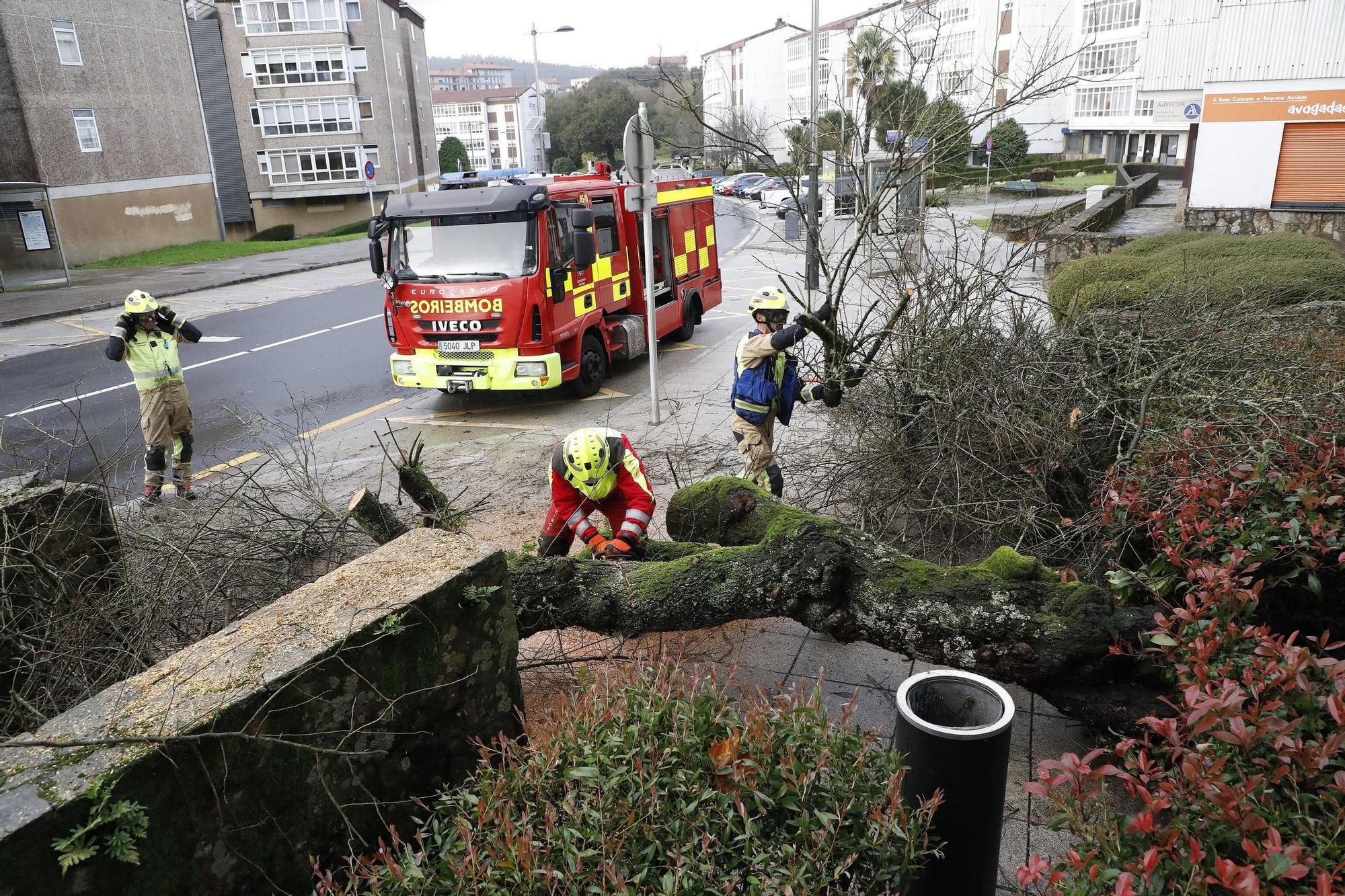 La borrasca Domingos se despide de Santiago